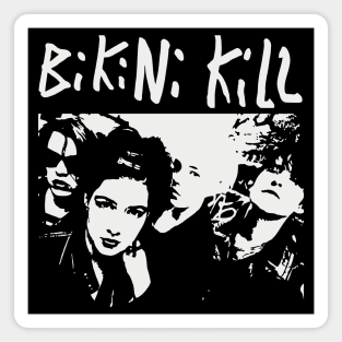 Bikini Kill Band Magnet